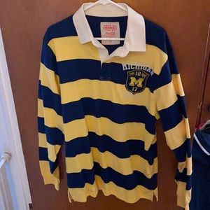 University of Michigan rugby shirt